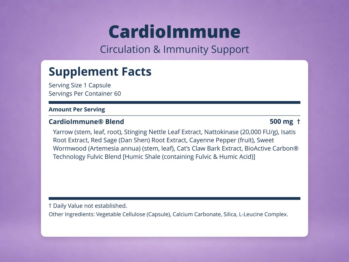 CardioImmune – Nattokinase Circulation & Immune Support