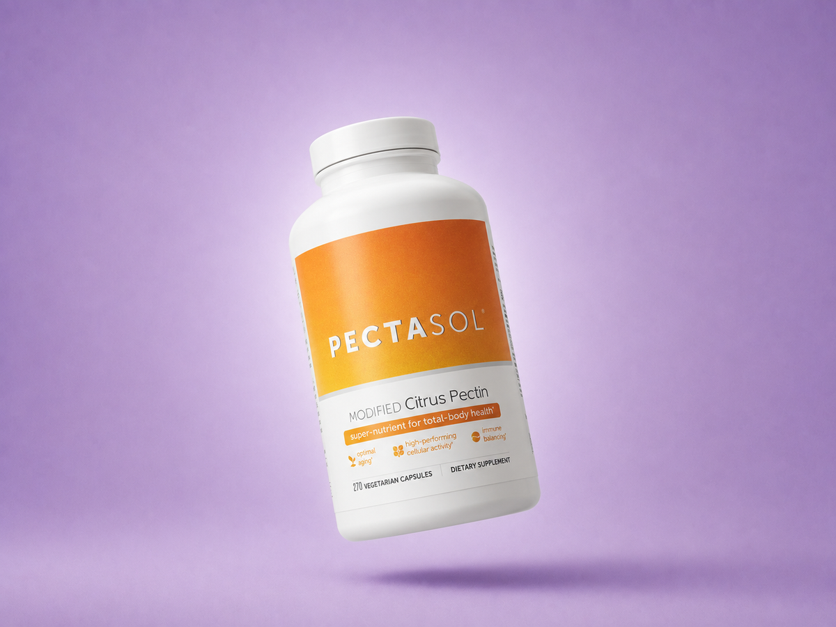 EcoNugenics PectaSol (Modified Citrus Pectin) supplement bottle