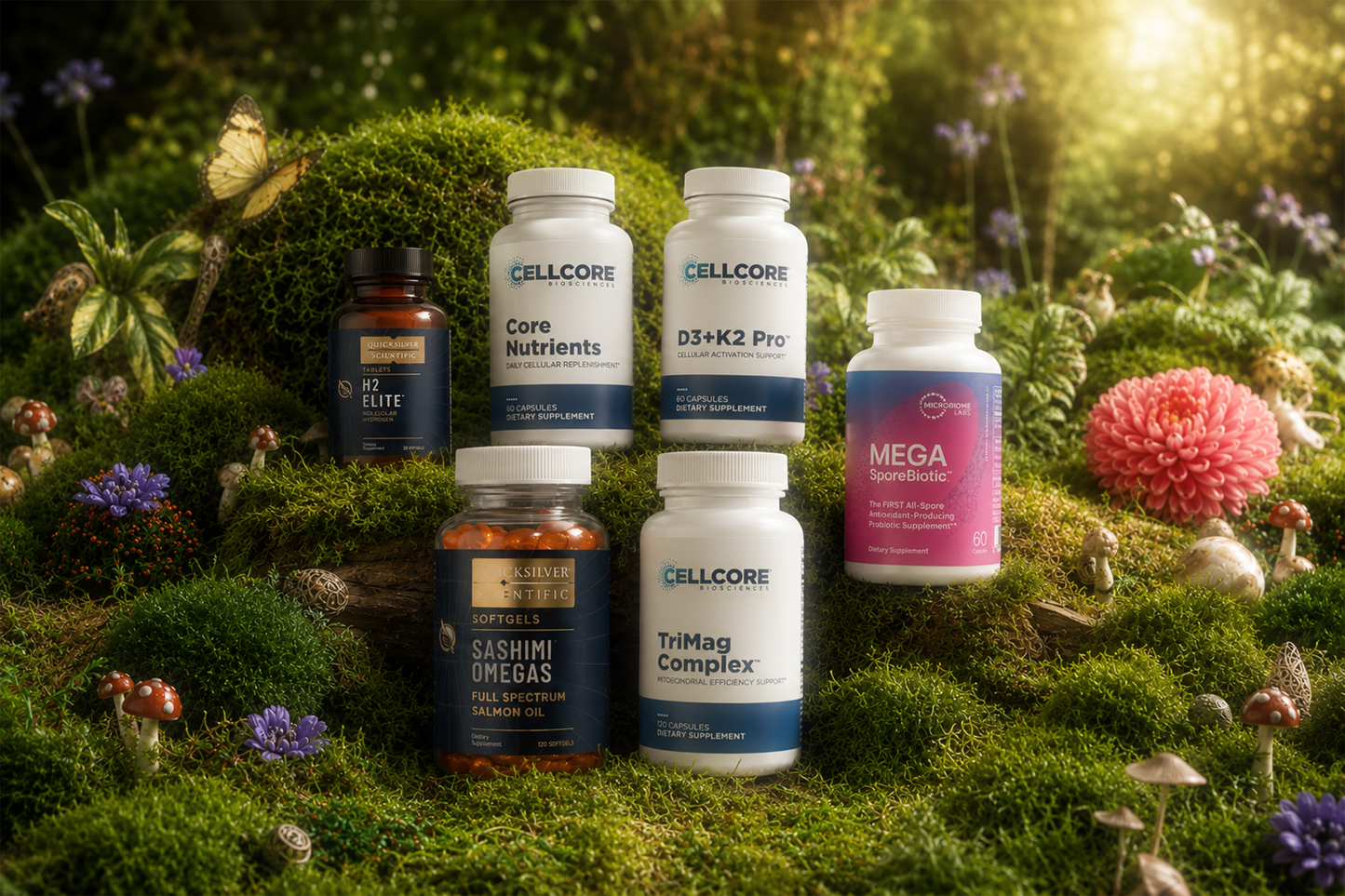 The Wellness Foundation Kit – Essential Daily Supplement Bundle