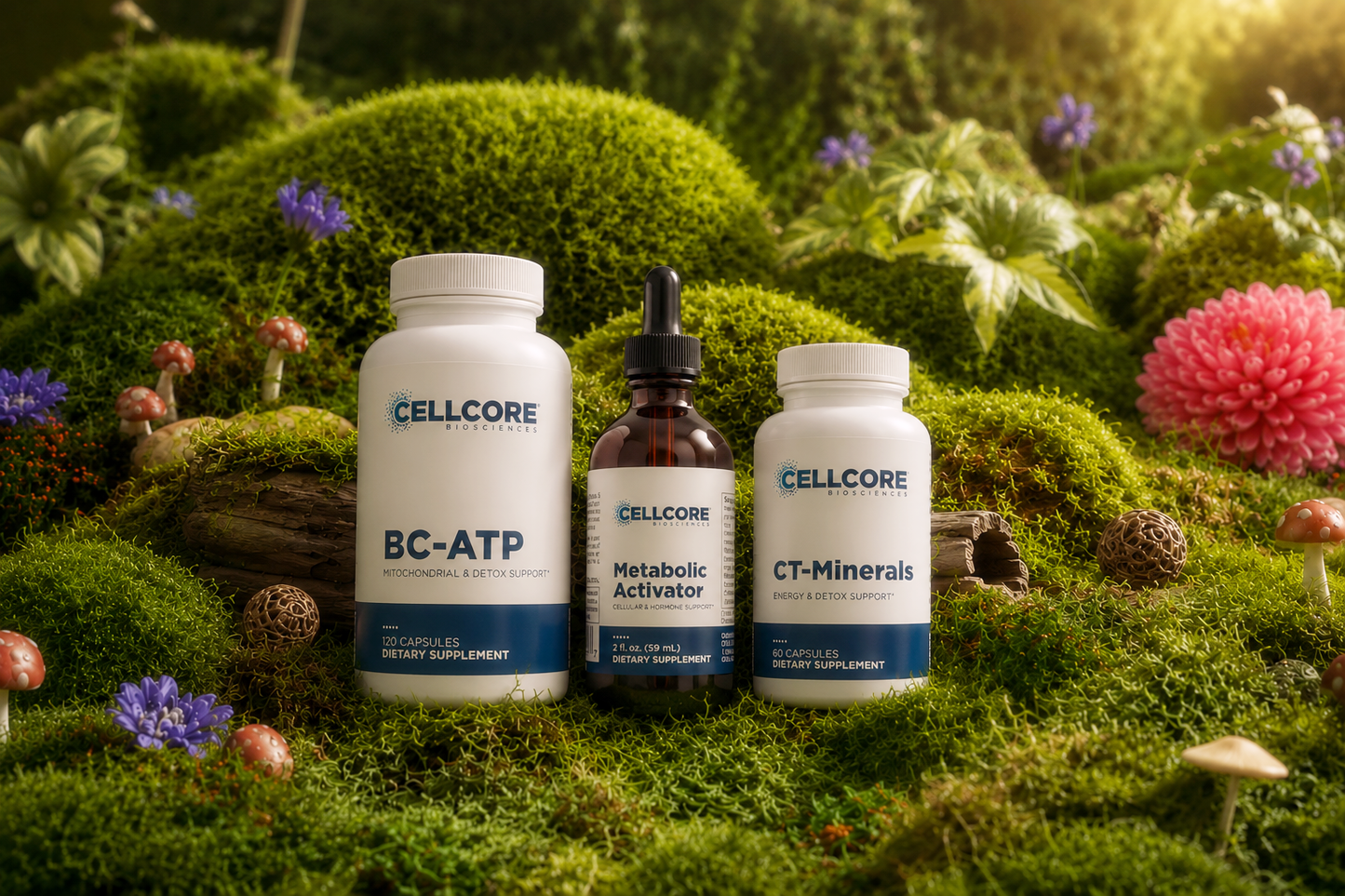 DTE Energy Boost Support Kit — BC-ATP, CT-Minerals, and Metabolic Activator energy bundle