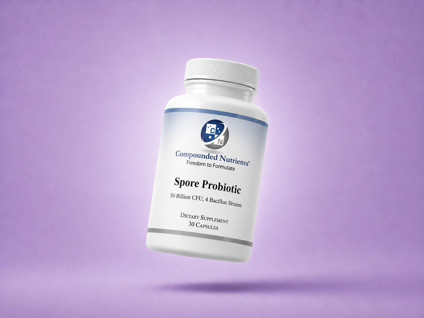 Spore Probiotic – 50 Billion CFU, 4 Bacillus Strains