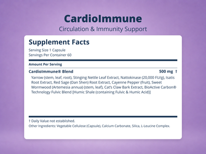 CardioImmune – Nattokinase Circulation & Immune Support