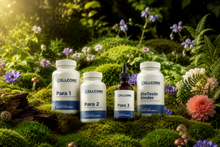 CellCore Para Kit — Para 1, Para 2, Para 3, and BioToxin Binder parasite cleanse and detox bundle