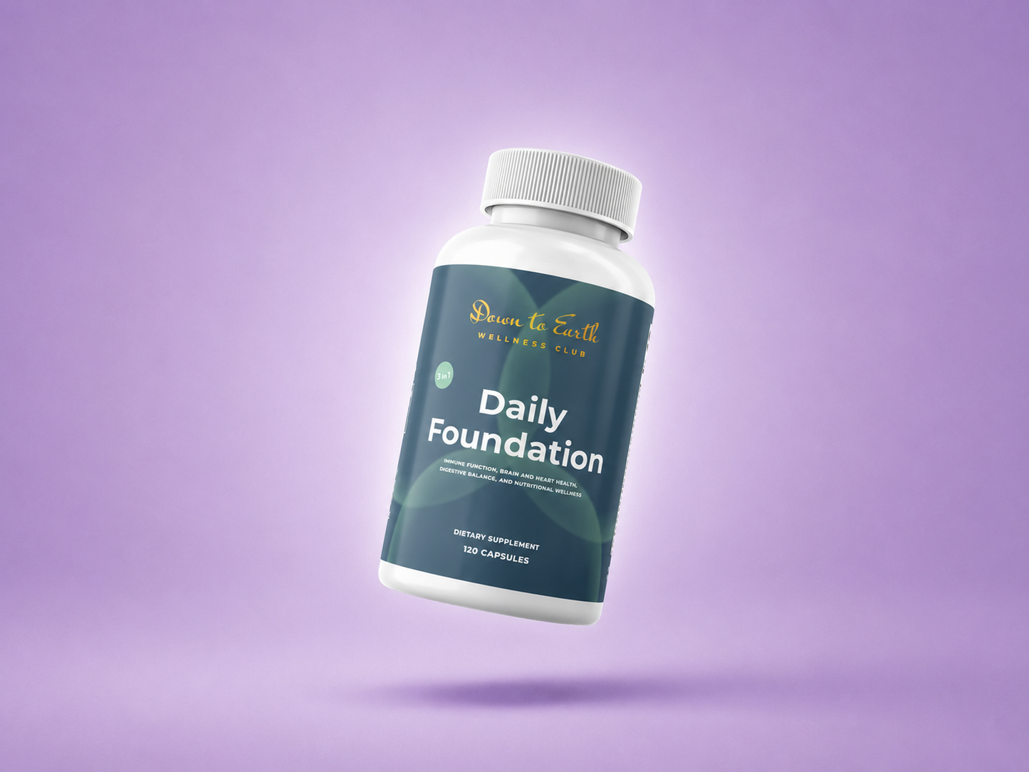 Daily Foundation – Multivitamin, Omega-3 & Probiotic