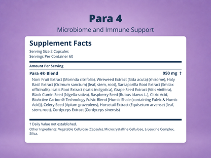 Para 4 – Gentle Herbal Gut Cleanse & Microbiome Support
