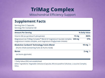 TriMag Complex™ – Triple Magnesium for Sleep & Calm