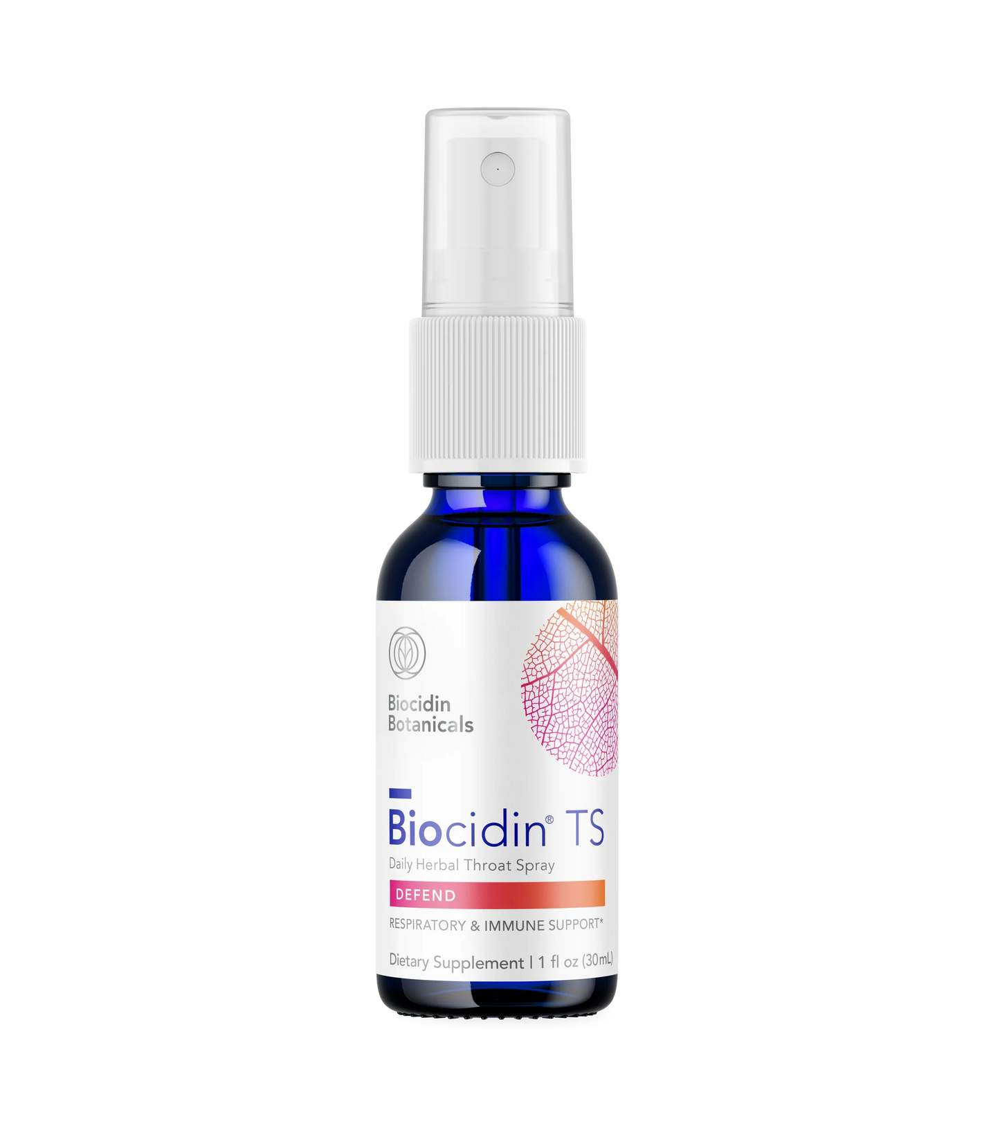 Biocidin TS herbal throat spray — daily botanical immune support