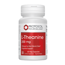 Protocol for Life Balance L-Theanine 200 mg — calm focus and relaxation support (60 capsules)