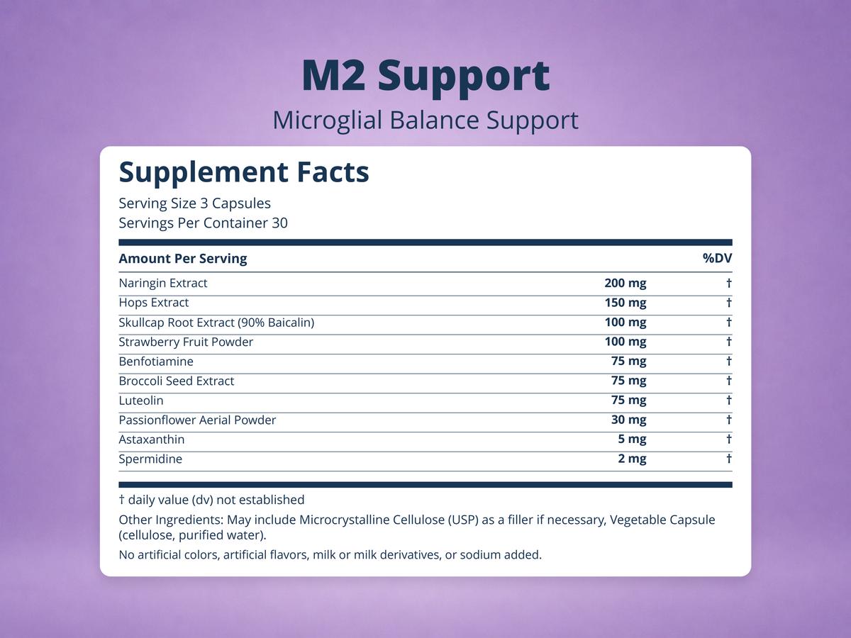 M2 Support Supplement Facts