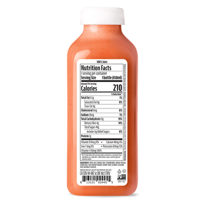 Wellness Smoothie Strawberry Orange Mango 6-Pack